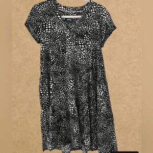 Maeve by Anthropologie Tiana Tiered Tunic Dress